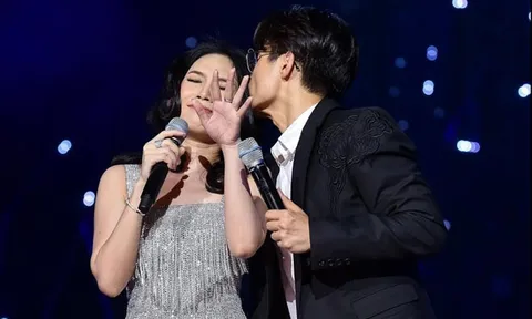 Khán giả xin chụp ảnh cùng nhưng cuối cùng lại 'cưỡng hôn' bất ngờ, Mỹ Tâm phản ứng thế nào?