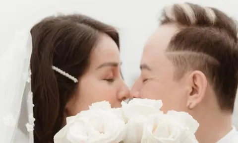 Nam diễn viên 'Người phán xử' lên xe hoa lần thứ 4 với vợ trẻ kém 12 tuổi