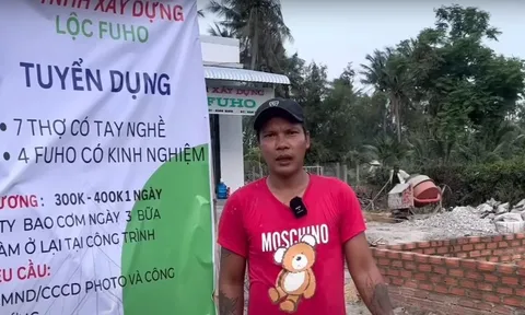 Lộc Fuho thay đổi một yêu cầu về việc tuyển nhân viên lao động và giải thích lý do cần giấy tờ công chứng