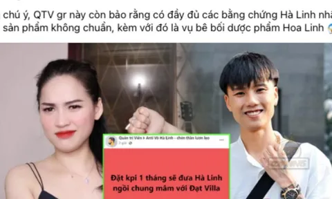 Xôn xao thông tin tố Võ Hà Linh PR sản phẩm không chuẩn, Đạt Villa đang ngồi im cũng 'dính đạn'?
