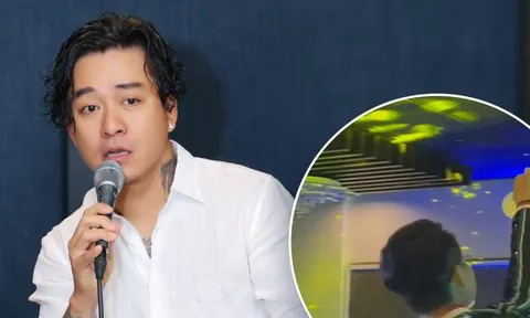 Tuấn Hưng gây xôn xao khi nhặt 'phụ tùng' của khán giả nữ 'bỏ quên' trên sân khấu