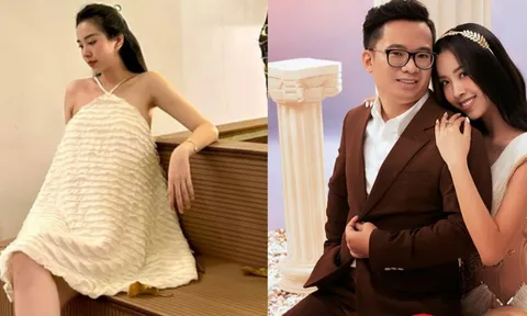 Á hậu Thuý An xác nhận đã hạ sinh con đầu lòng