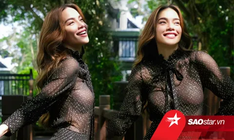 Hồ Ngọc Hà đẹp 'hết nước chấm' với đồ mỏng tang, xứng danh bậc thầy giấu 'phụ tùng'