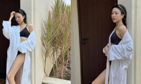 Diện áo lưới đi biển 'sống ảo', Diệu Nhi nhận cái kết buồn