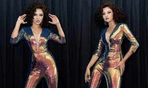 Siêu mẫu Vũ Thu Phương và màn lên đồ 'thảm họa': Phong cách disco hay 'cá bảy màu?