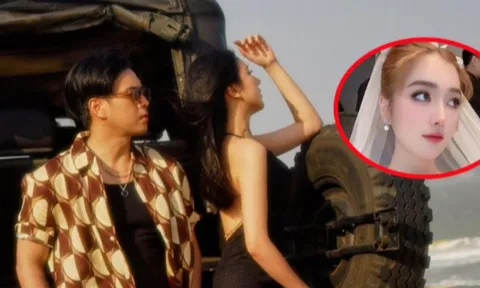 Rộ hình ảnh bạn gái Hồ Quang Hiếu diện váy cưới, thực hư ra sao?