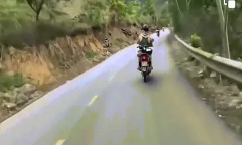 Clip: Vừa đi xe vừa múa, thanh niên nhận kết đắng