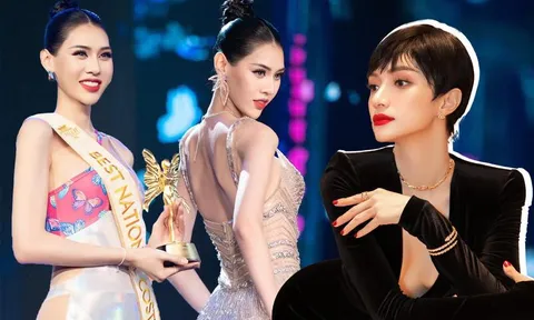 Đại diện Việt Nam có hành động gây nhói lòng khi 'out top' tại sân khấu, Hương Giang nói gì?