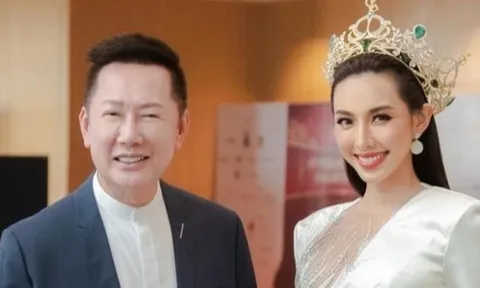 Trước khi vướng ồn ào 'cạch mặt' Thùy Tiên, ông Nawat từng 'gây sự' với một nàng Hậu đình đám Vbiz