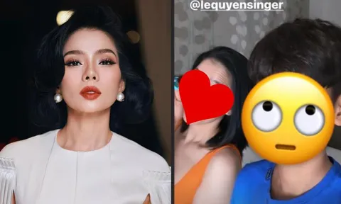 Lệ Quyên hết hồn vì bị con trai 'dìm' nhan sắc khi 'sống ảo' trên mạng