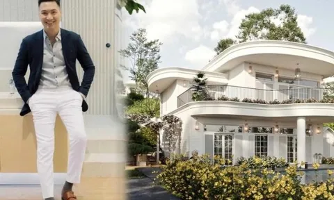 Bà xã Mạnh Trường hé lộ một góc biệt thự với view 'khủng'
