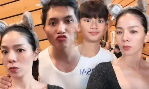 Lâm Bảo Châu bung xoã, bất chấp hình tượng lịch lãm khi du lịch cùng Lệ Quyên