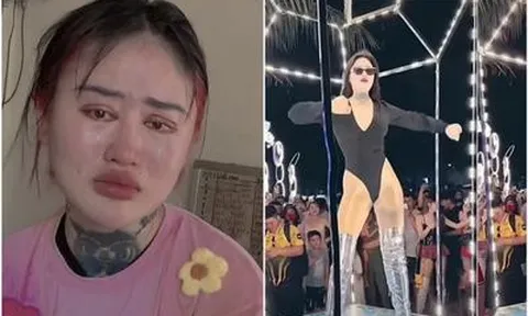 Ngân Baby lại bật khóc nói về clip nhảy ở Hạ Long: Không mặc gợi cảm thì ai xem?