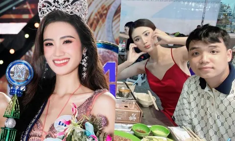 Hình ảnh hiếm hoi của tân hoa hậu Ý Nhi và bạn trai 6 năm: sao mà đáng yêu thế!