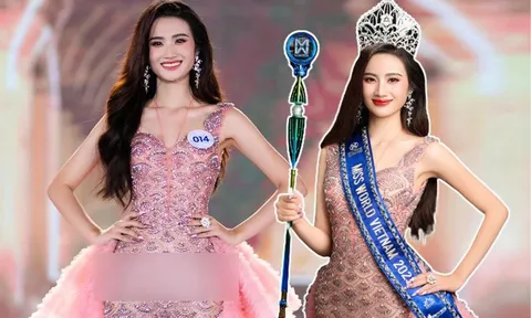 Tân hoa hậu Ý Nhi lộ nội y suốt cả chung kết, suýt chút nữa là đẹp hoàn hảo rồi