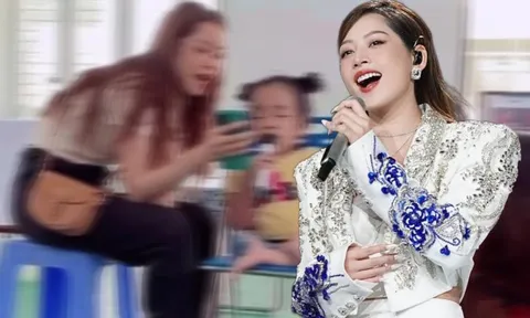 Chi Pu bị 'đào' lại khoảnh khắc ca hát cùng bé gái, dân mạng có phản ứng bất ngờ