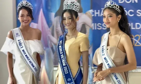 Khoảnh khắc hiếm hoi nhan sắc Hoa hậu Ý Nhi bị 'át vía' bởi Đào Hiền, Minh Kiên