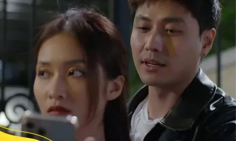 Gia Đình Mình Vui Bất Thình Lình bị soi sạn ngay cảnh Danh - Trâm Anh tái hợp