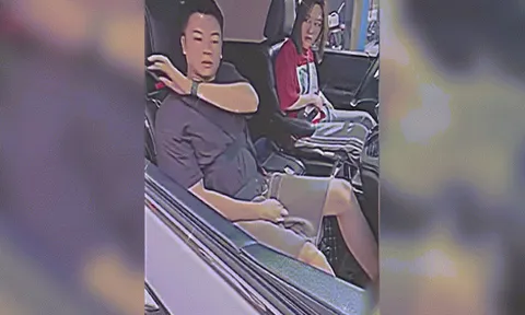 Clip: Pha thắt dây an toàn hài hước của anh chồng khi vợ cầm vô lăng