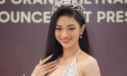 Phản ứng bất ngờ của Á hậu Minh Kiên khi gặp bạn học cũ chỉ sau 1 tháng đăng quang