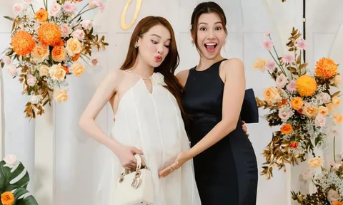 Hoàng Oanh xúc động trong đám cưới em gái, mẹ bầu Nhã Phương chiếm spotlight