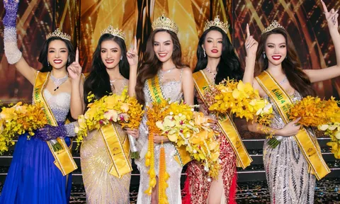 Tân hoa hậu Miss Grand Vietnam 2023 nhận 'bão' khen ngợi từ dàn sao Việt