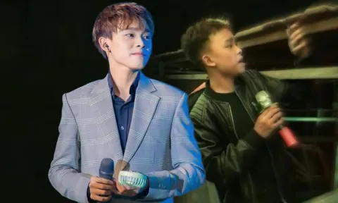 Xôn xao Hồ Văn Cường cặm cụi hát bè dưới gầm sân khấu: Ai nhìn cũng thương!