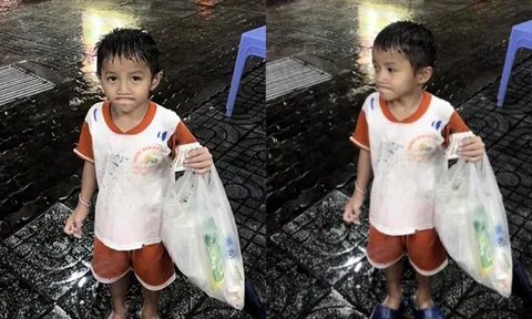 Bà cháu được tặng 2 phần cơm, chủ quán 'nghẹn lòng' với hành động sau đó