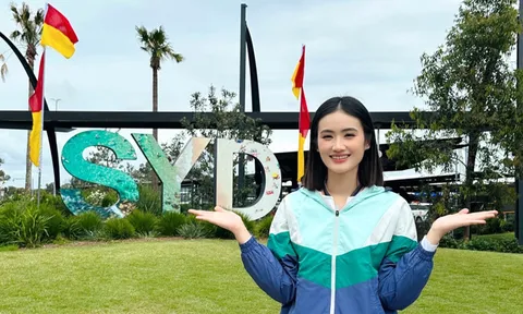 Hoa hậu Ý Nhi công khai hình ảnh đầu tiên tại đại học hạng sang ở Úc