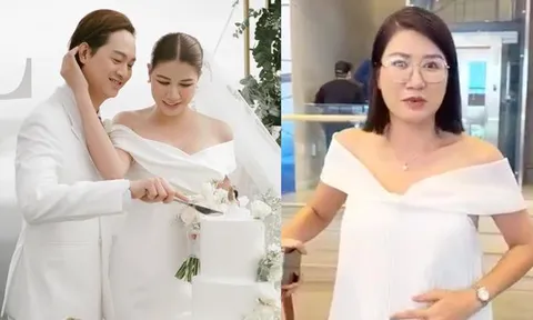 Người mẫu Trang Trần vướng nghi vấn 'bầu bí' khi chồng về nước?