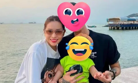 Khả Như lộ ảnh thân mật bên chồng con, danh tính ông xã hóa ra lại là một sao nam Vbiz!