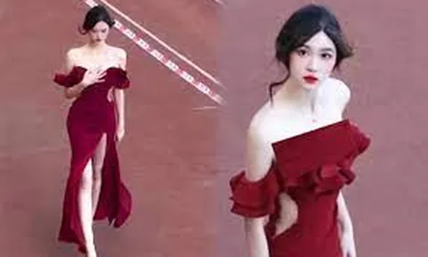 Vô tình bị quay lén, nữ sinh gây sốt cõi mạng bởi nhan sắc tựa nữ thần tại lễ khai mạc hội thao