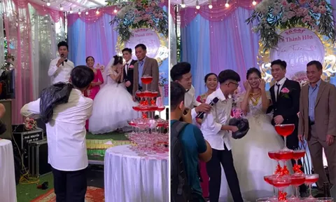 Mừng ngày chị cưới, em trai vác cả túi đen đến tặng, ai nấy phải bật cười với món quà bên trong