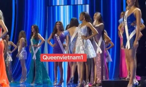 Lý do Bùi Quỳnh Hoa rời sân khấu Miss Universe 2023 khi đang công bố top 20?