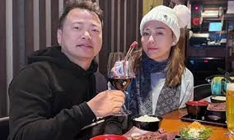 Phương Oanh lần đầu lộ diện cùng Shark Bình khi mang song thai, 1 chi tiết chuẩn 'vợ chồng son'!