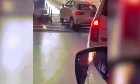 Clip: Hồi hộp với pha khởi hành ngang dốc "quên bài" học của thầy giáo dạy lái