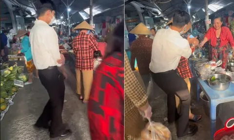 Bí mật trở về Việt Nam sau 6 năm xa xứ, chàng trai khiến cả chợ rơi nước mắt bởi cái ôm đoàn tụ với mẹ