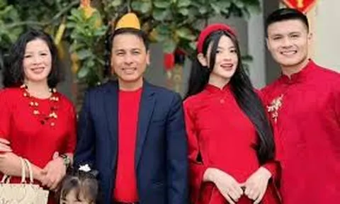 Tết năm đầu làm dâu của bà xã Quang Hải thế nào?