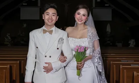 Hoa hậu Diễm Hương công khai diện mạo chồng thứ ba