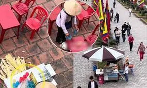 Xôn xao quán nước mía ở Đền Trần lấy nước uống thừa của khách trước bán cho khách sau