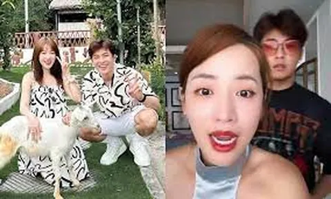 Diện đồ đôi đi biển, Puka bất ngờ nói thẳng bị Gin Tuấn Kiệt 'làm phiền': Chuyện gì đây?