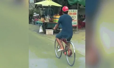 Clip: Choáng váng xe đạp phiên bản "ma tốc độ" đi trên đường