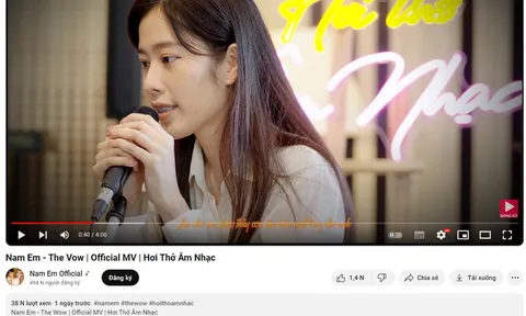 Bi hài của Nam Em: Livestream có lượt xem gấp mấy lần view MV ca nhạc