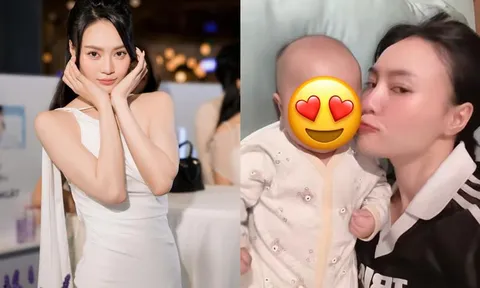 Gia đình Ninh Dương Lan Ngọc đón thêm thành viên mới, đập tan nghi vấn sinh con