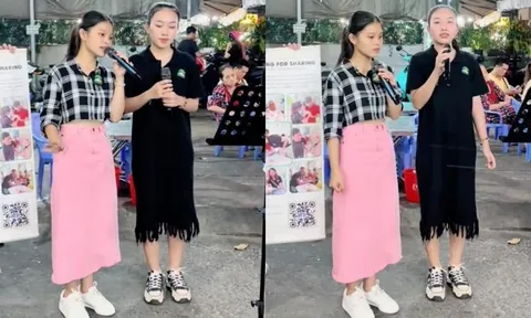 Hai con nuôi của Phi Nhung hát ở quán ăn lề đường, khán giả phản ứng ra sao?