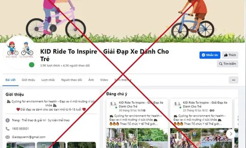 Bộ Giáo dục và Đào tạo cảnh báo việc giả mạo tổ chức giải đua xe đạp cho học sinh