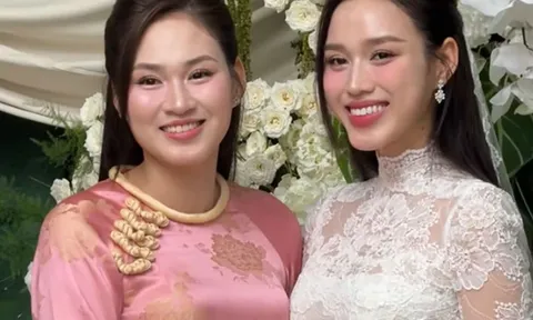 Nhan sắc gây bất ngờ của chị gái Hoa hậu Đỗ Thị Hà, kể một chi tiết về em rể ai cũng xuýt xoa