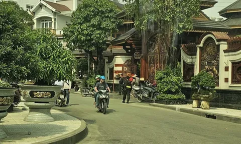 Gần 100 cảnh sát phong toả, khám xét biệt phủ của vợ chồng thẩm mỹ viện Mailisa