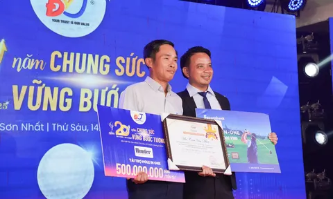 Dấu ấn 20 năm Đạt Vĩnh Tiến và giải golf tranh cúp D-ProS
