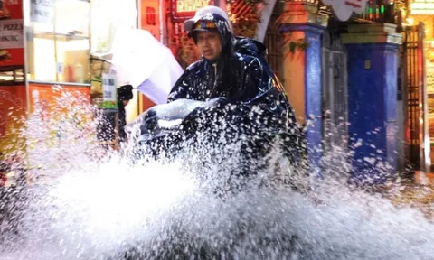 Từ đêm 2/12 đến ngày 5/12, khu vực Trung Bộ có nơi mưa rất to